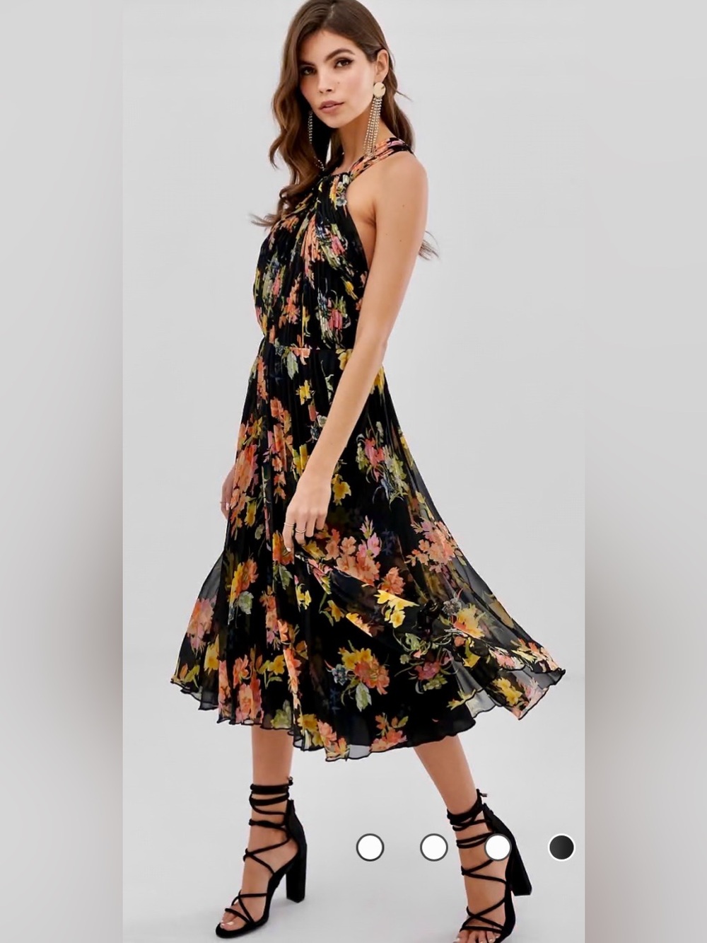 ASOS Midi Floral Dress